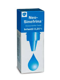 Neo-Sinefrina, 2,5 mg/mL-15 mL x 1 sol nasal conta-gotas