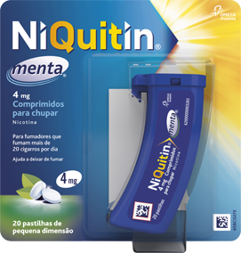 Niquitin Menta, 4 mg x 20 comp chupar