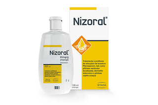 Nizoral, 20 mg/g-100 mL x 1 champô frasco