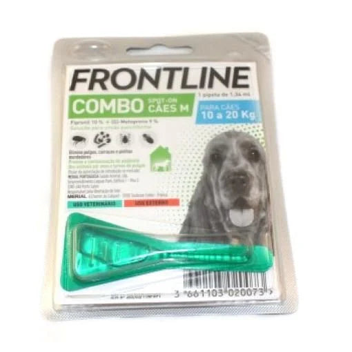 Frontline Combo Cão 10-20kg 1,34 mL x 1 pipeta