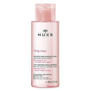 Nuxe Very Rose Água Micelar Desmaquilhante Calmante 3 Em 1 400 mL