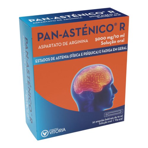 Pan-Asténico R 5000 mg/10 ml x 20 Ampolas