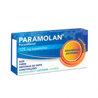 Paramolan 125 mg x5 Supositórios
