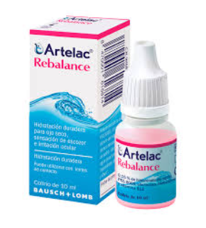Artelac Rebalance Colírio Lentes Contacto - 10ml