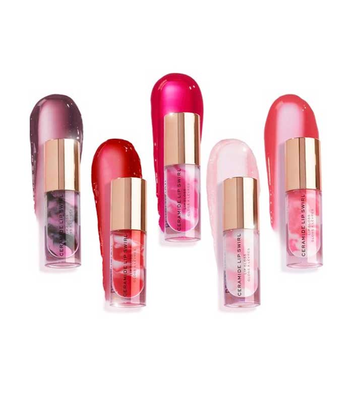 Revolution Brilho labial Ceramide Lip Swirl - Sweet soft pink