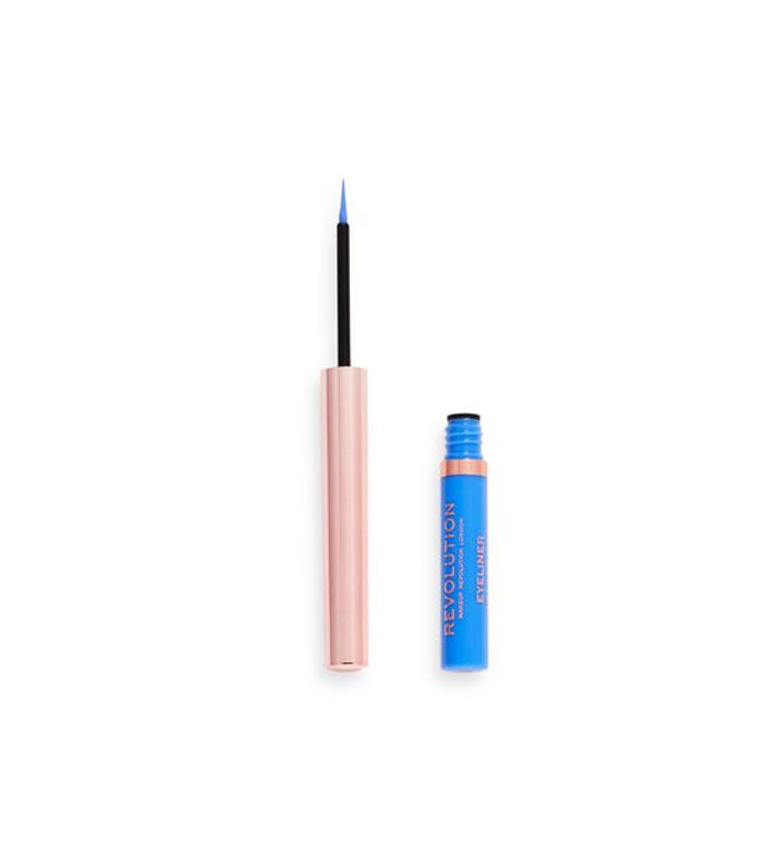Makeup Revolution Neon Heat Delineador Líquido - Sky Blue