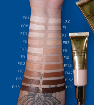 Revolution Pro CC Cream Perfecting Foundation SPF 30 - F0.5