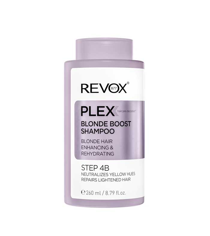 Revox Plex Champoo para cabelos loiros Blonde Boost - Etapa 4B