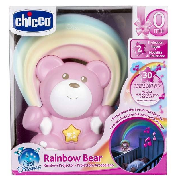 Chicco Projetor Ursinho Rainbow Rosa