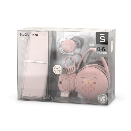 Suavinex Baby Gift Set Bonhomia Rosa