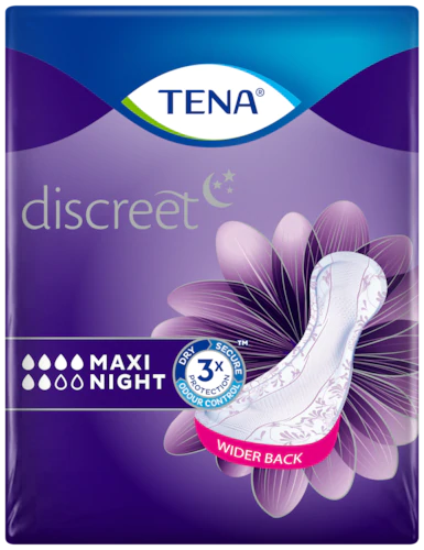 TENA Discreet Maxi Night x 12