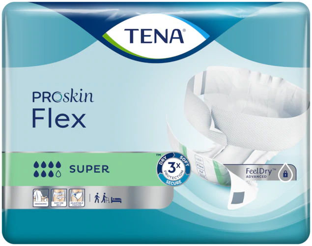 TENA ProSkin Flex Super XL x 30