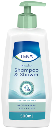 TENA ProSkin Shampoo & Shower 500mL