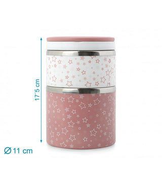 Kiokids Termos Aço 930 mL Rosa