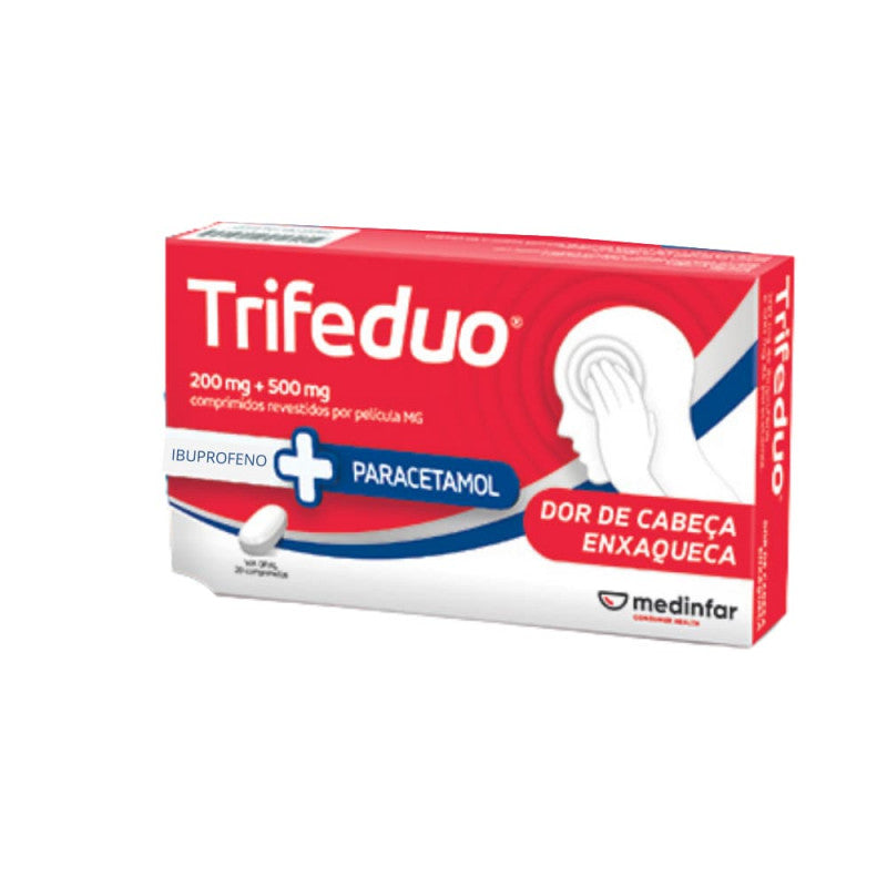 Trifeduo 200 mg + 500 mg Blister 20 Unidade(s) Comprimidos revestidos