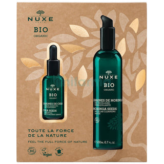 Nuxe Bio Sérum Sementes de Chia 30 mL + Água Micelar de sementes de moringa 200 mL