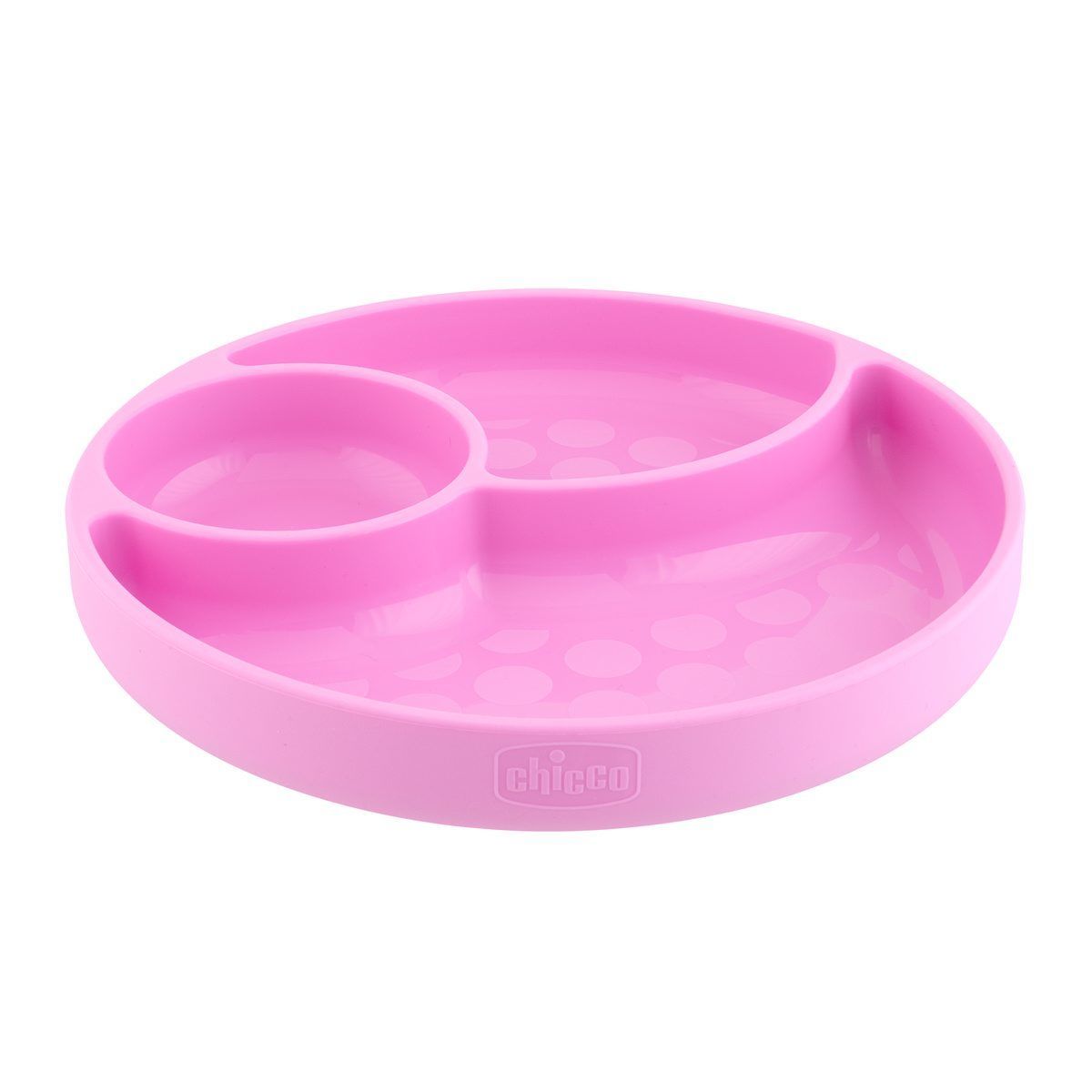 Chicco Prato com Divisórias Silicone Rosa