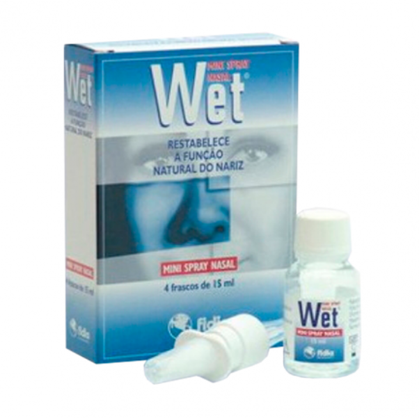 Wet Mini Spray Nasal 4 X15ml