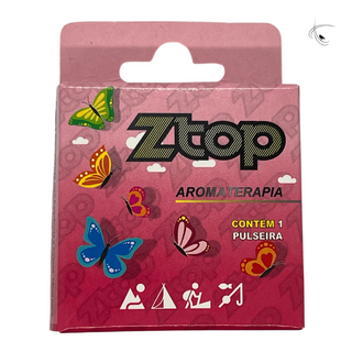 Ztop Pulseira Aromaterapia Anti Mosquitos Criança Rosa